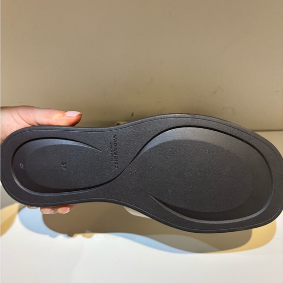 Vagabond Effie Sandal Slides Beige Suede 37 - Picture 6 of 6